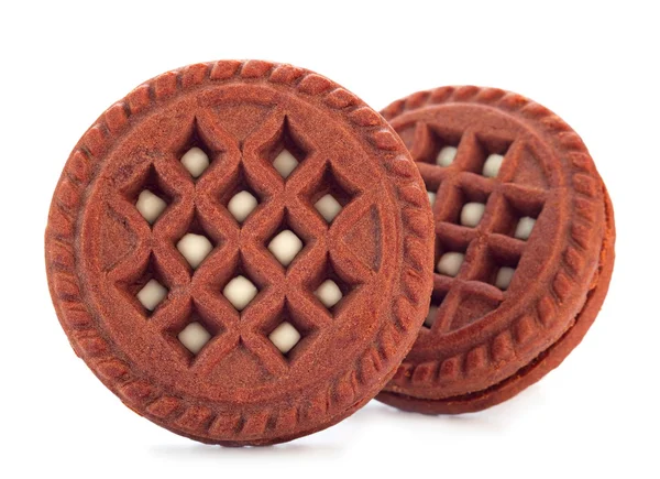 Kahverengi kurabiye — Stok fotoğraf