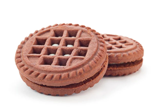 Kahverengi kurabiye — Stok fotoğraf