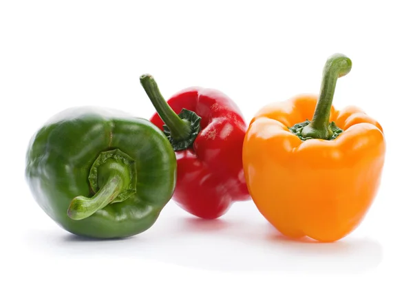 Vegetales de pimienta tricolor — Foto de Stock