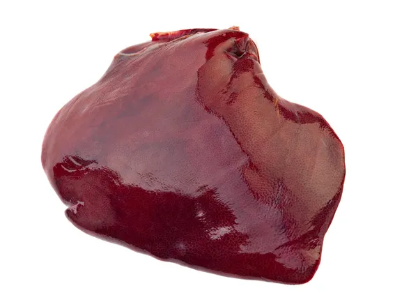 Fígado de porco seco imagem de stock. Imagem de fritado - 161172575