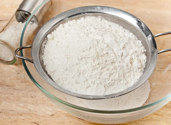 Preparing food flour — Stock Photo, Image