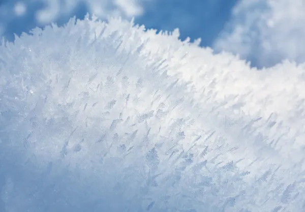 Närbild frost bakgrund — Stock fotografie