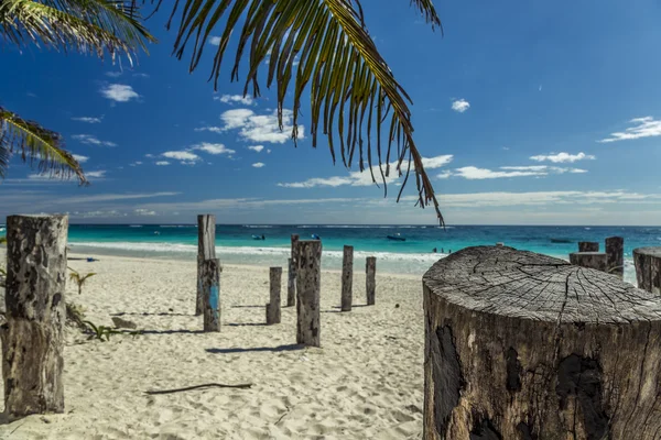 Pillars Paraiso Beach — Stock Photo, Image