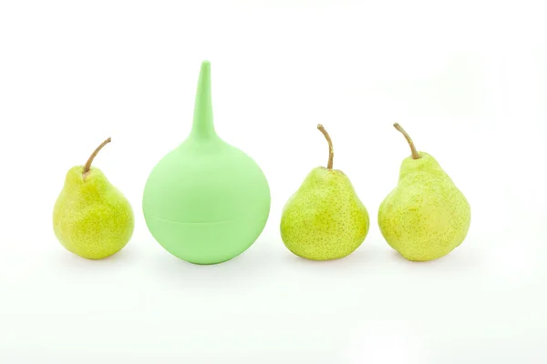 Pears on white background — Stock Photo, Image