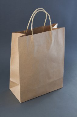 Kraft kağıt boş alışveriş çantası