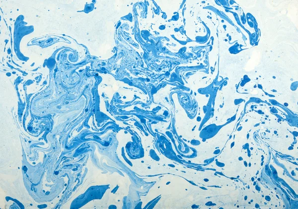 Abstracte blauwe en witte swirl achtergrond gemaakt van een blikje van pijn — Stockfoto