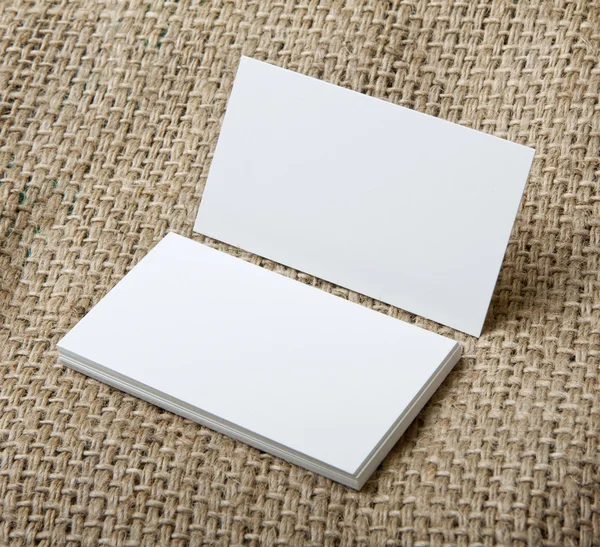 Blank business cards — Stock Photo, Image