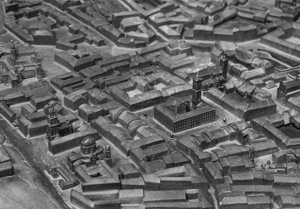 Model City Aerial View — Stock Photo, Image