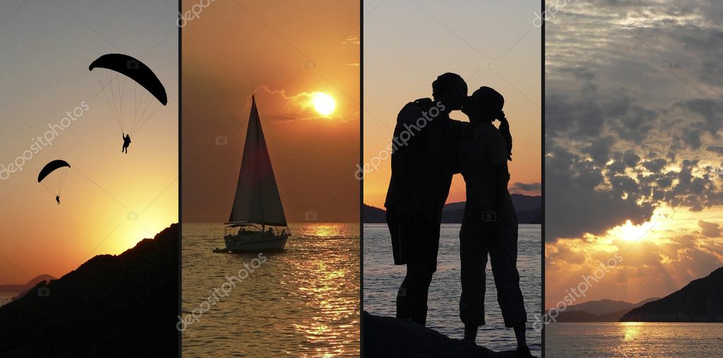 romantic photo collage romantic photo collage
