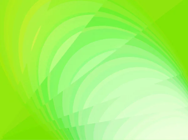 带线条和圆圈的抽象绿色背景 — 图库照片