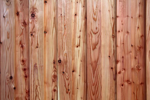 Achtergrond van rustiek houten grenen planken — Stockfoto