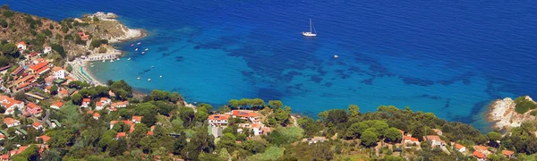 Yukarıdan görmek güzel defne sant andrea, elba Adası-