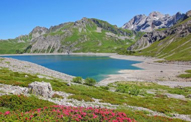 birikimi göl lunersee ve köknar Alpler, Avusturya