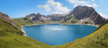 yapay göl lunersee ve buzul, Avusturya