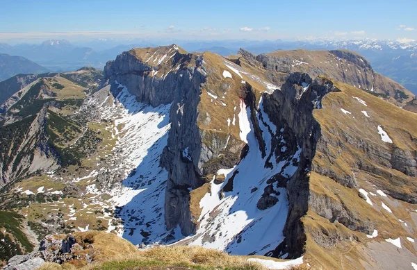 Lookout from rofan mountain range, austria — Stock Photo, Image