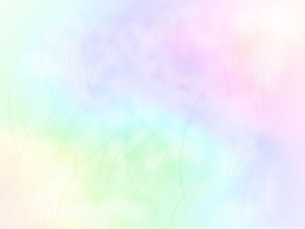 Diseño de fondo de color arco iris suave con hojas de hierba — Foto de Stock