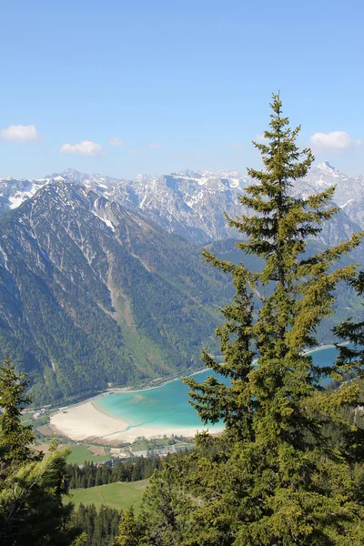 Belvédère vers achensee, Alpes autrichiennes — Photo