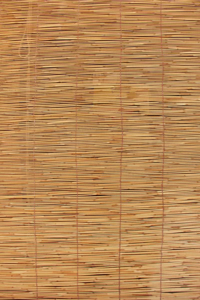Achtergrond van geweven bamboe stok — Stockfoto
