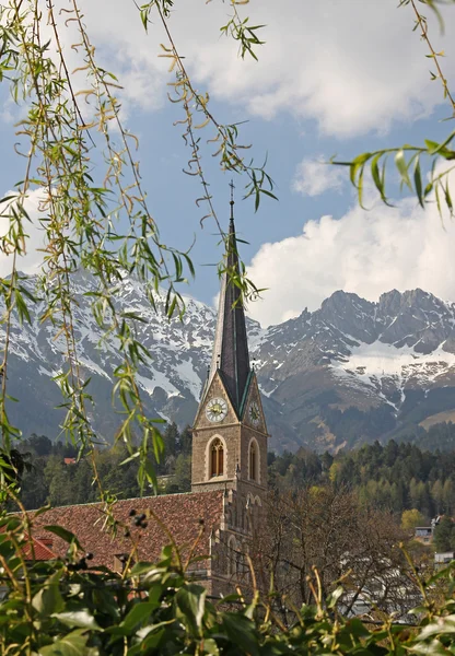 St. nikolaus church, innsbruck, austria — Stock Photo, Image