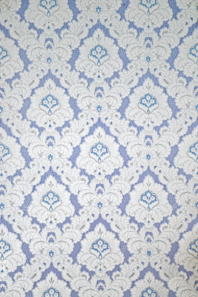 vintage wallpaper with ornamental design