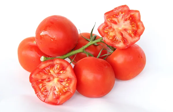 신선 한 토마토 그룹 — 스톡 사진
