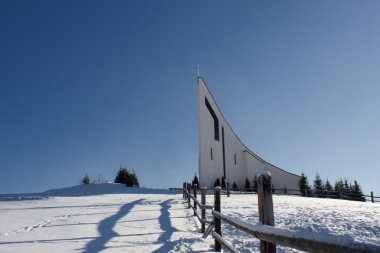 raticov detva Slovakya, tepedeki Capuchin Manastırı