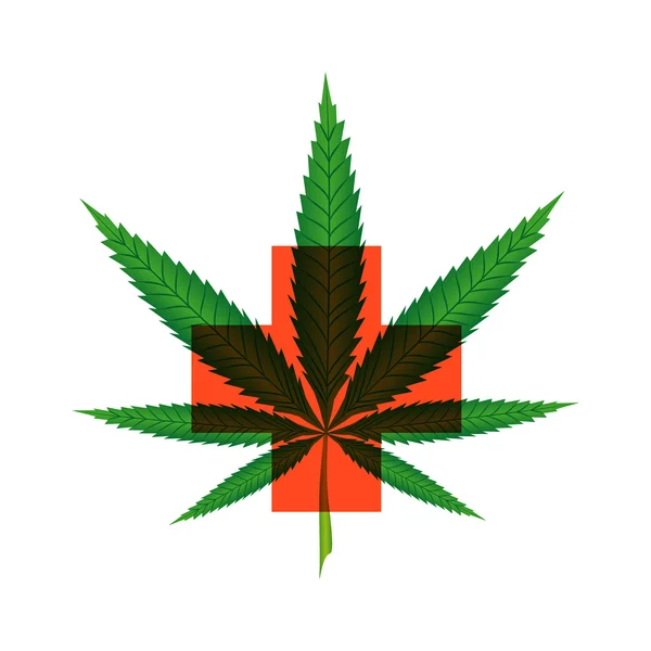 Marijuana for medical use — Stock Vector