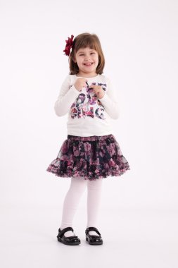 küçük kız okul öncesi model