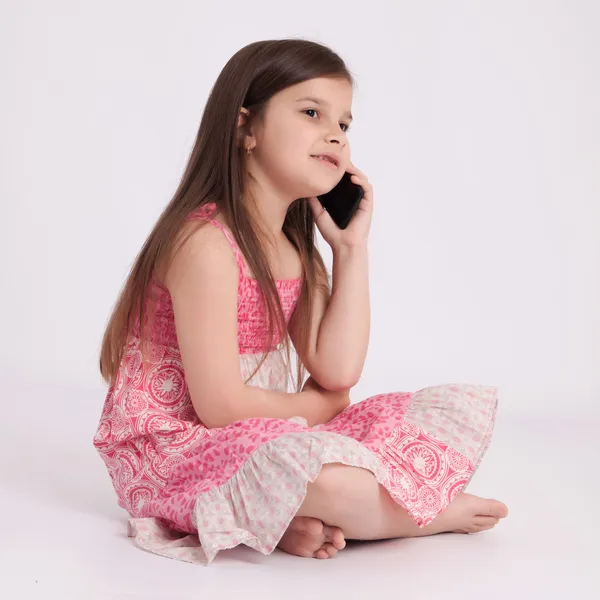 Little girl preschooler — Stock Photo, Image