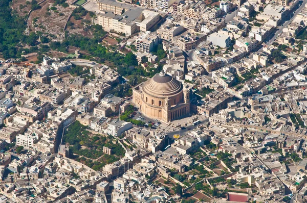 Mosta staden på malta — Stockfoto