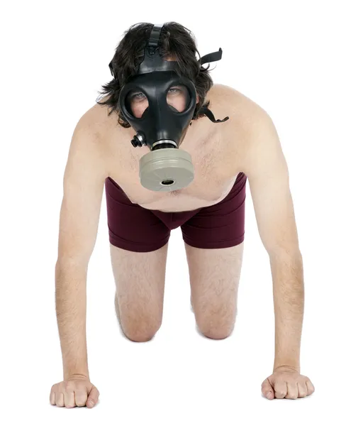 Chemical Fetish Guy — Stock Photo, Image