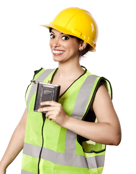 Alcohol Safety Woman — Stock Photo, Image