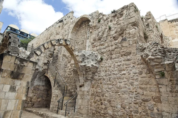 Ruínas de Jerusalém Velha — Fotografia de Stock