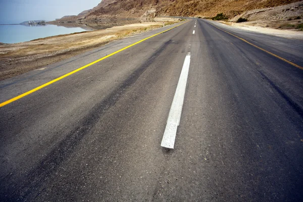 Desert Asphalt Road — Stock Photo, Image