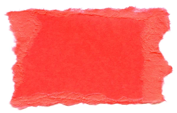 Dark Pink Fiber Paper - Torn Edges — Stock Photo, Image