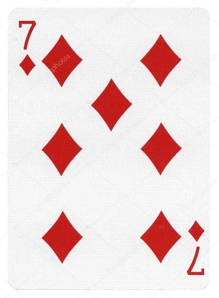 Playing Card - Seven of Diamonds