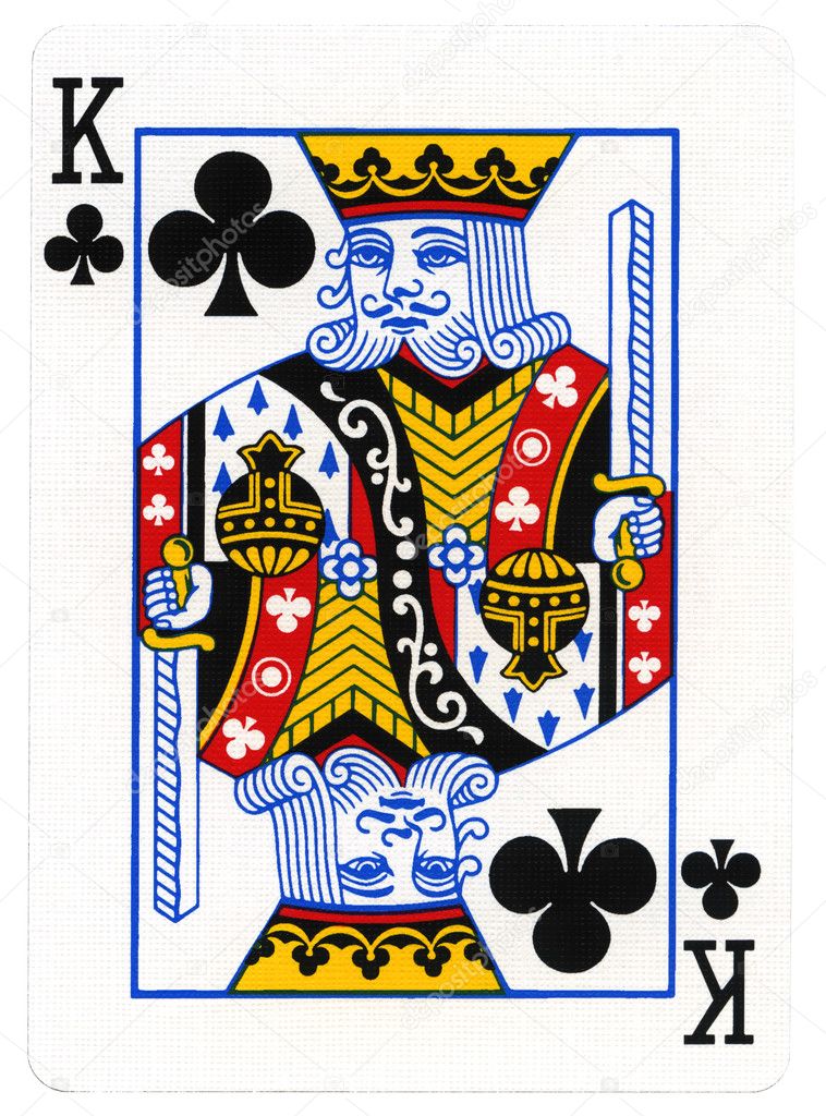 Playing Card - King of Club Stock Photo by ©eldadcarin 22389075