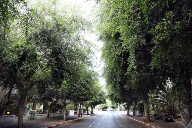 boş tel-aviv sokak