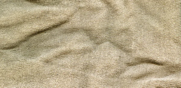 Cotton Fabric Texture - Beige — Stock Photo, Image