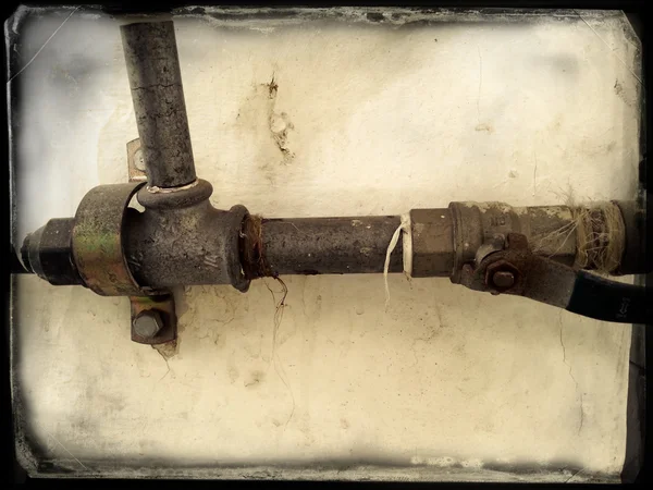 Instant Film Plumbing Pipes — Stock Photo, Image