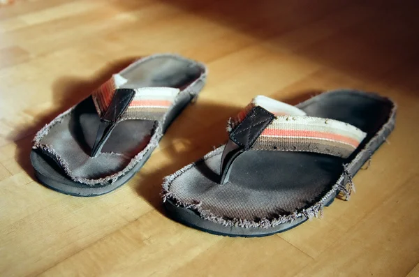 Used Flip-Flops — Stock Photo, Image