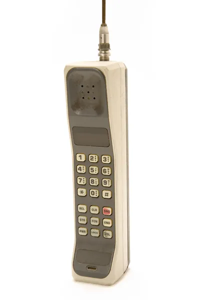 Isolated Old and Dirty Cellphone — Stock Photo, Image