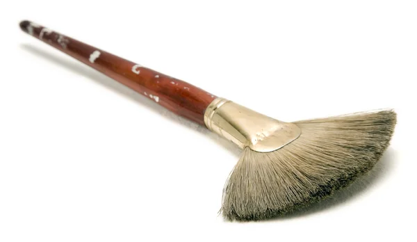 Isolated Used Paint Brush — Stock Photo, Image