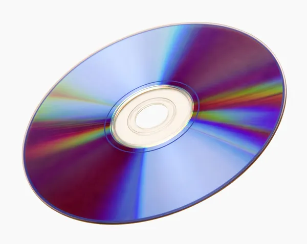 CD di compact disc isolato — Foto Stock