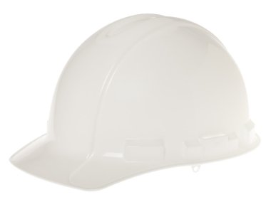 -beyaz izole zor şapka