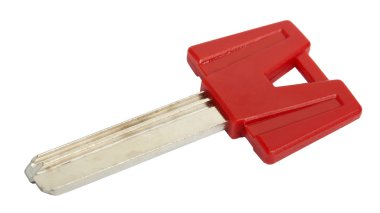 izole kırmızı tuşa