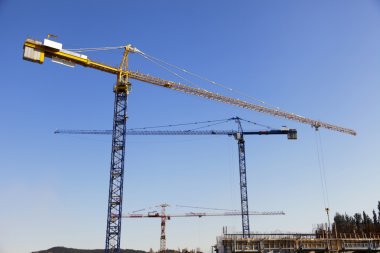 İnşaat site Vinçler