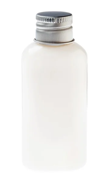 Isolated White Lotion Bottle — Stock Photo, Image