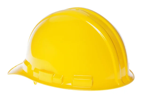 Isolated Hard Hat - Back Yellow — Stock Photo, Image