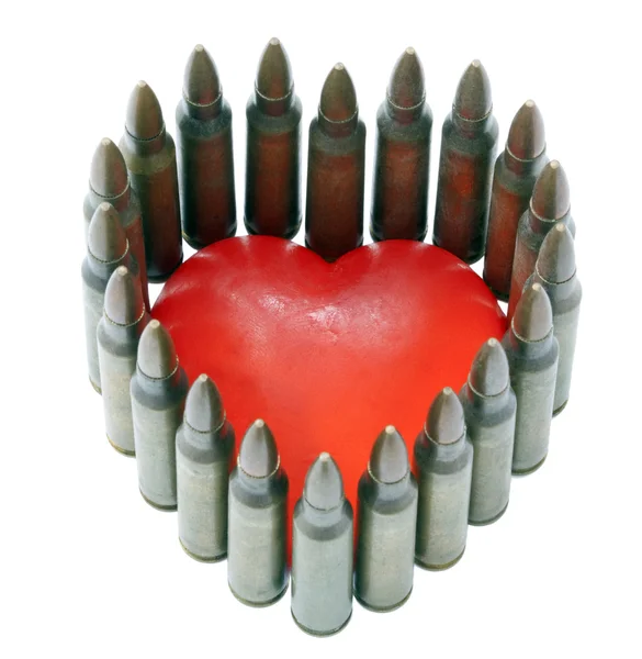 A heart shaped bar of soap — Stock Photo, Image
